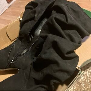 Worthington Black Over-the-Knee Slouchy Boots